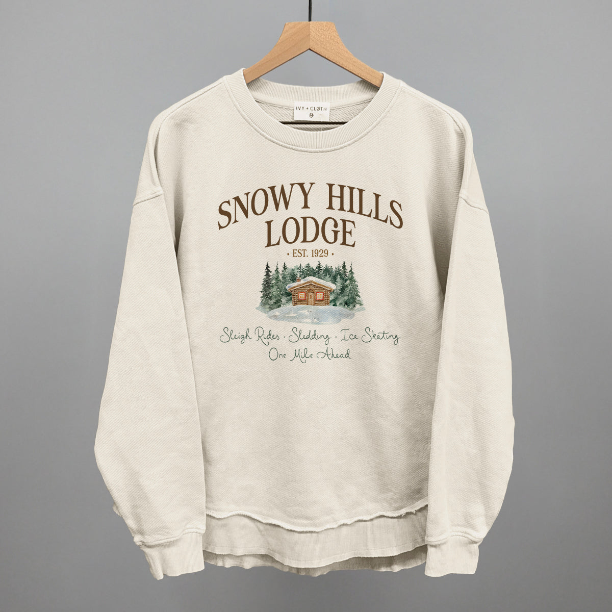 Snowy Hills Lodge Ivy + Cloth