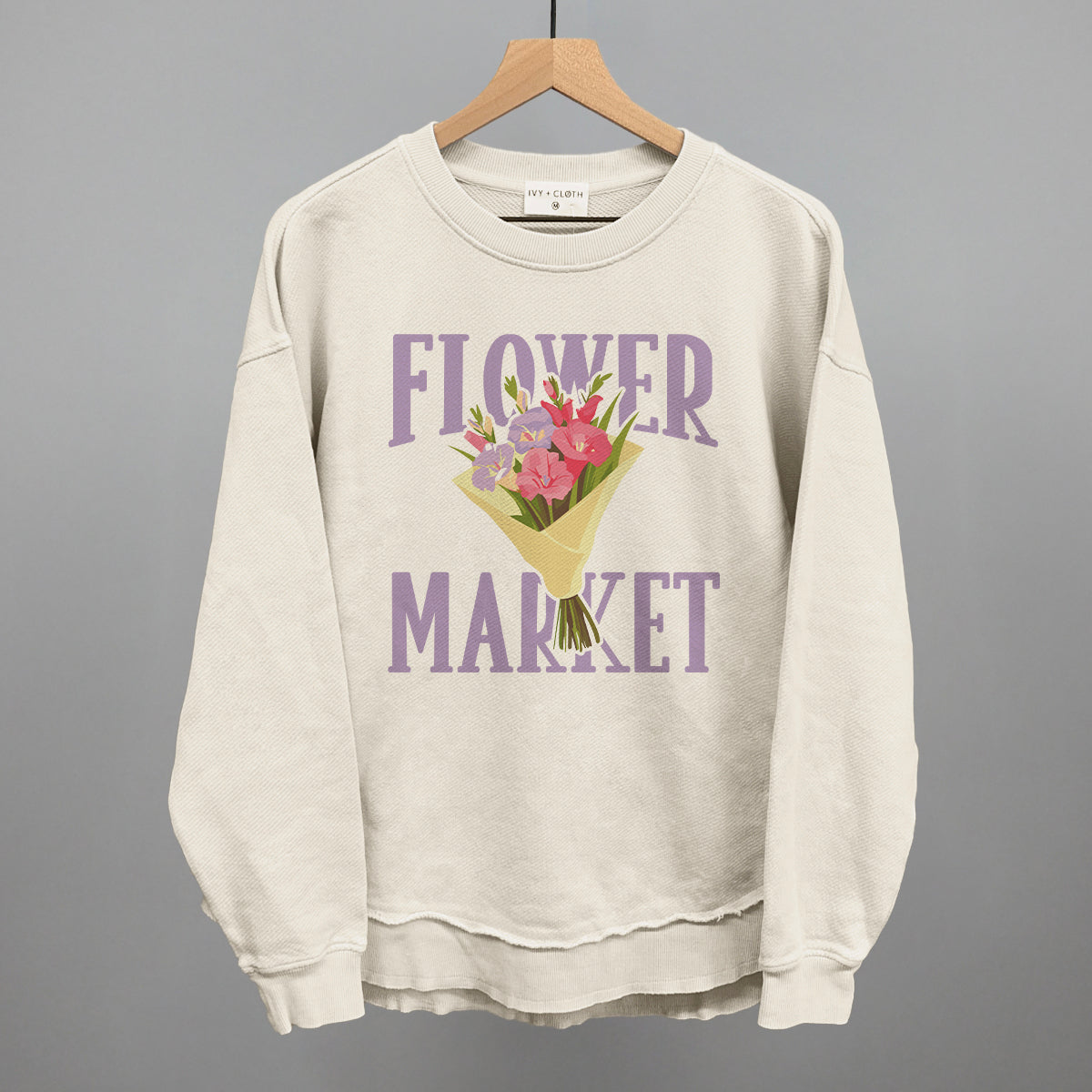 Flower Market Serif + Doodle Ivy + Cloth