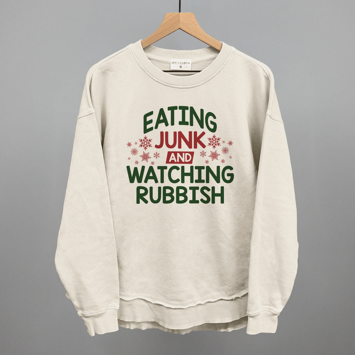Eating Junk And Watching Rubbish Ivy + Cloth