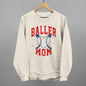 Baller Mom Baseball Ivy + Cloth