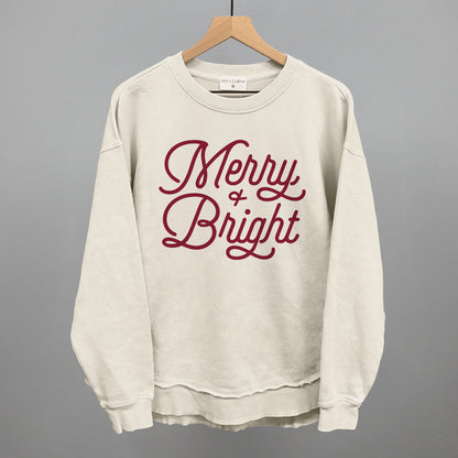 Merry And Bright (Monoline Script) Ivy + Cloth