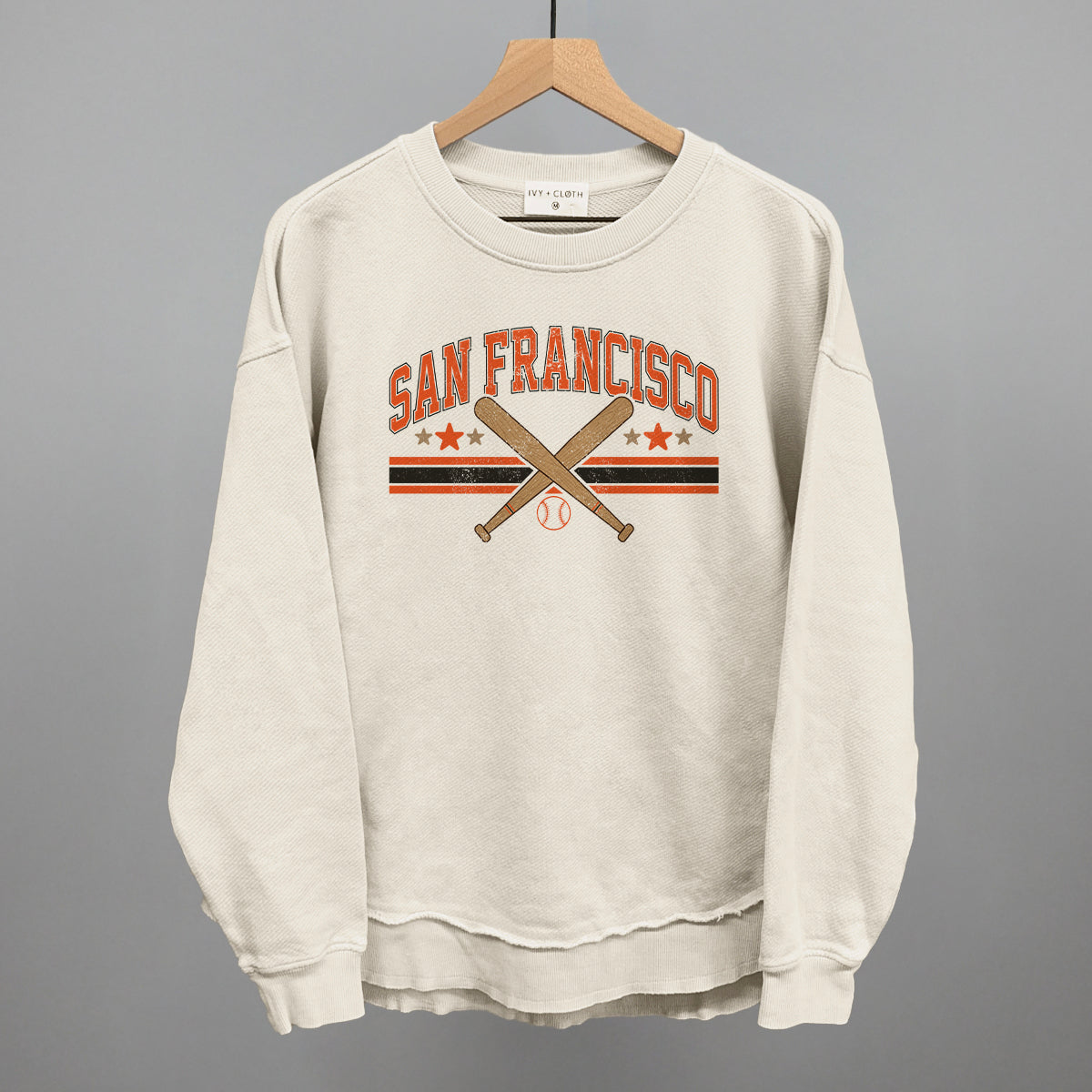 San Francisco Baseball Ivy + Cloth