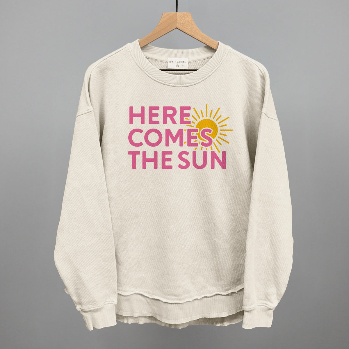 Here Comes The Sun Pink Ivy + Cloth