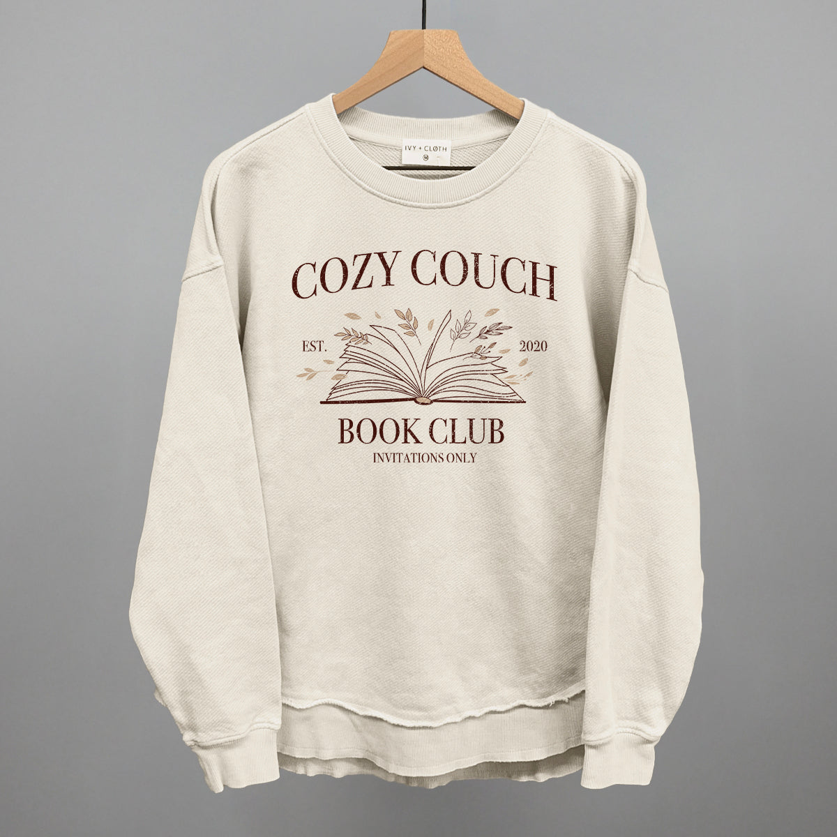 Cozy Couch Book Club Ivy + Cloth
