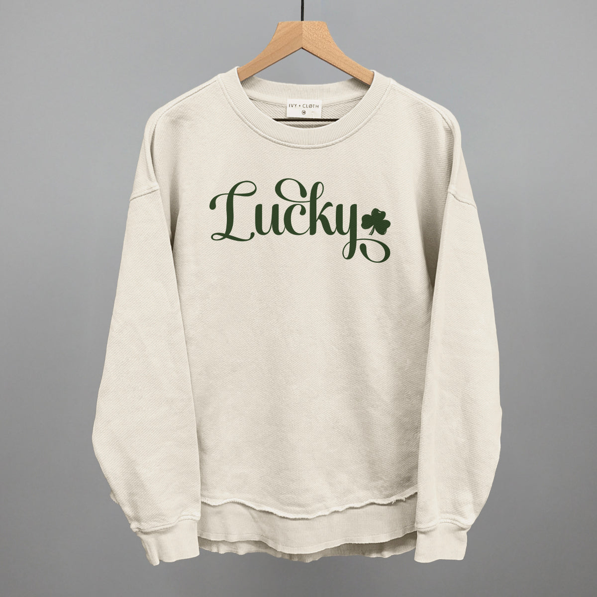 Lucky Script + Clover Ivy + Cloth