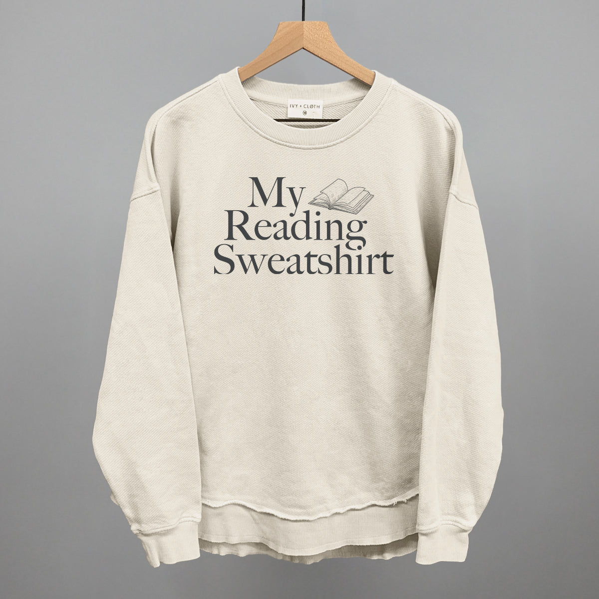 My Reading Sweatshirt Ivy + Cloth