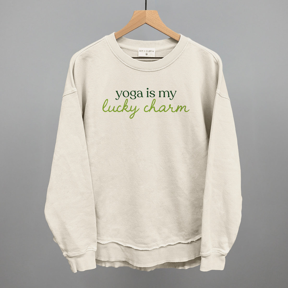 Yoga Is My Lucky Charm Ivy + Cloth