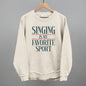 Singing Is My Favorite Sport Ivy + Cloth