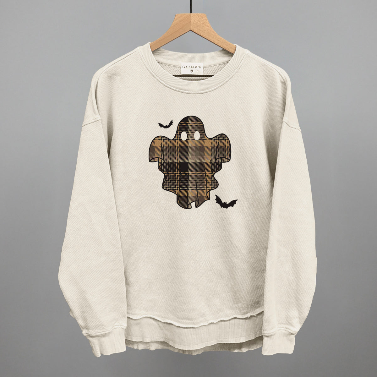 Flannel Ghost & Bats Ivy + Cloth