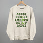 I Love You Clover Alphabet Ivy + Cloth