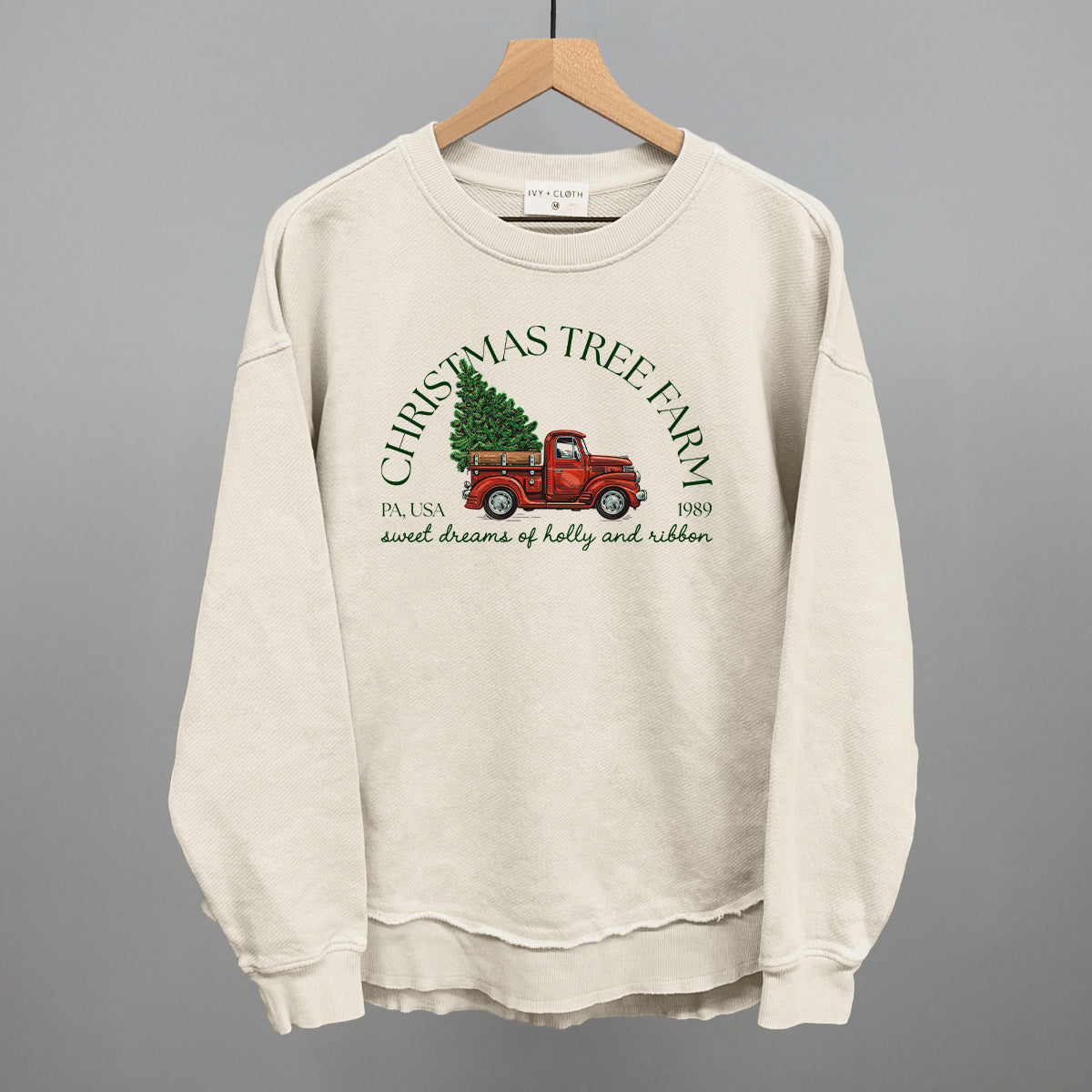 Christmas Tree Farm 1989 Ivy + Cloth