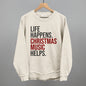 Life Happens Christmas Music Helps Ivy + Cloth