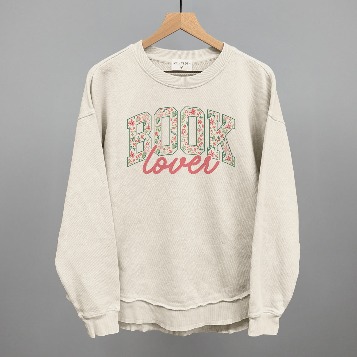 Book Lover Floral Arch + Script Ivy + Cloth