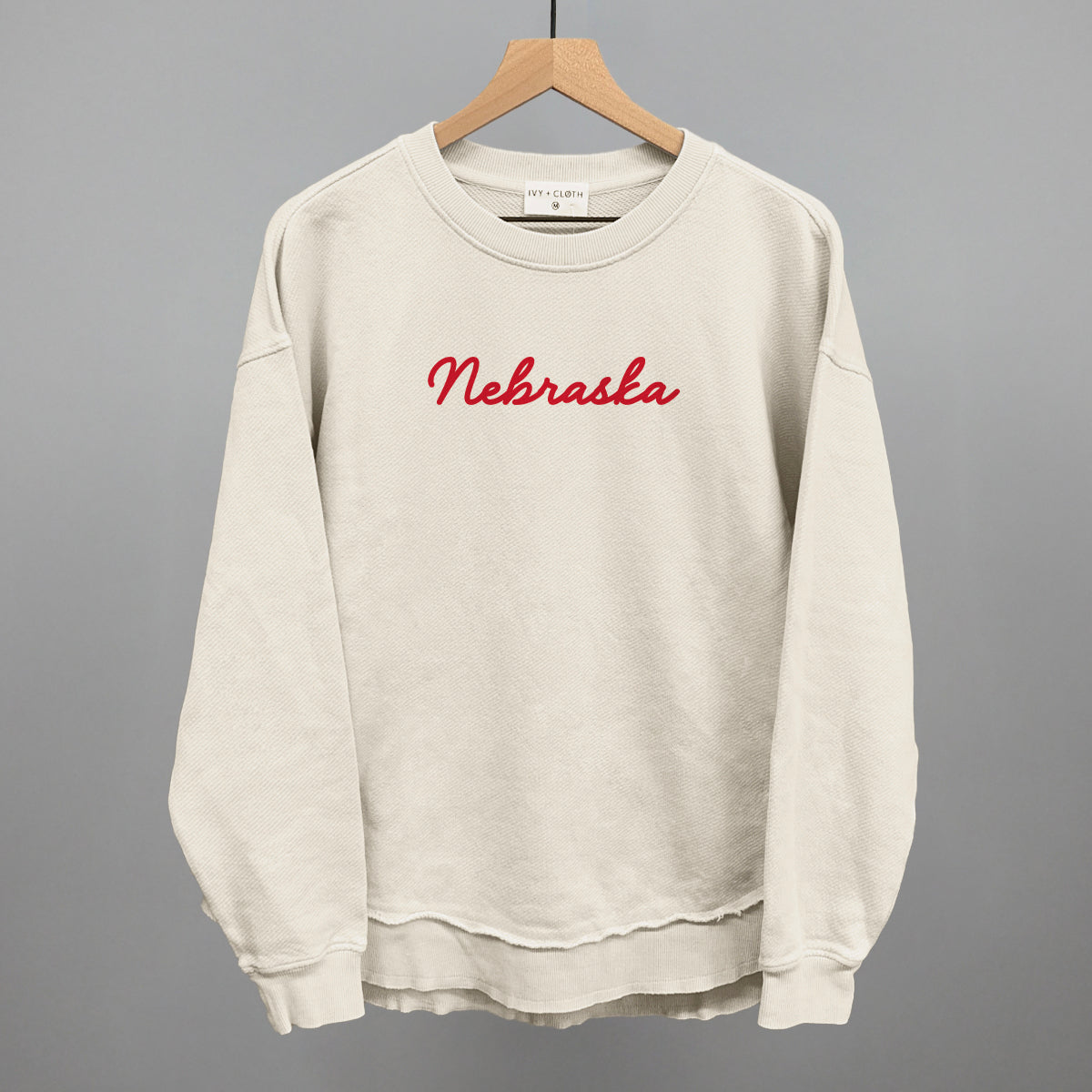Nebraska Script Ivy + Cloth