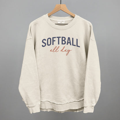 Softball All Day (Script) Ivy + Cloth