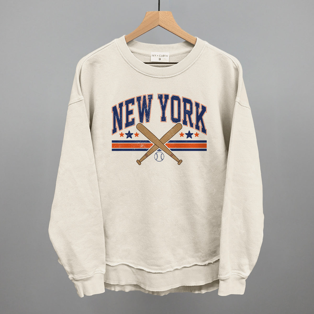 New York Baseball (Blue/Orange) Ivy + Cloth
