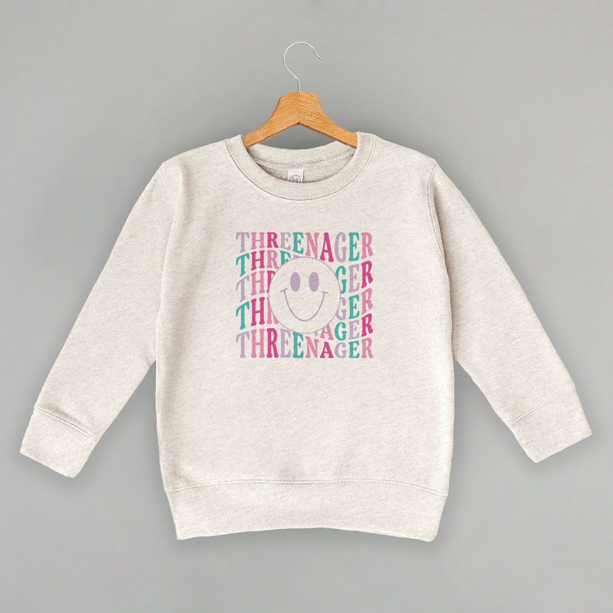 Threenager (Pink + Purple) (Kids) Ivy + Cloth