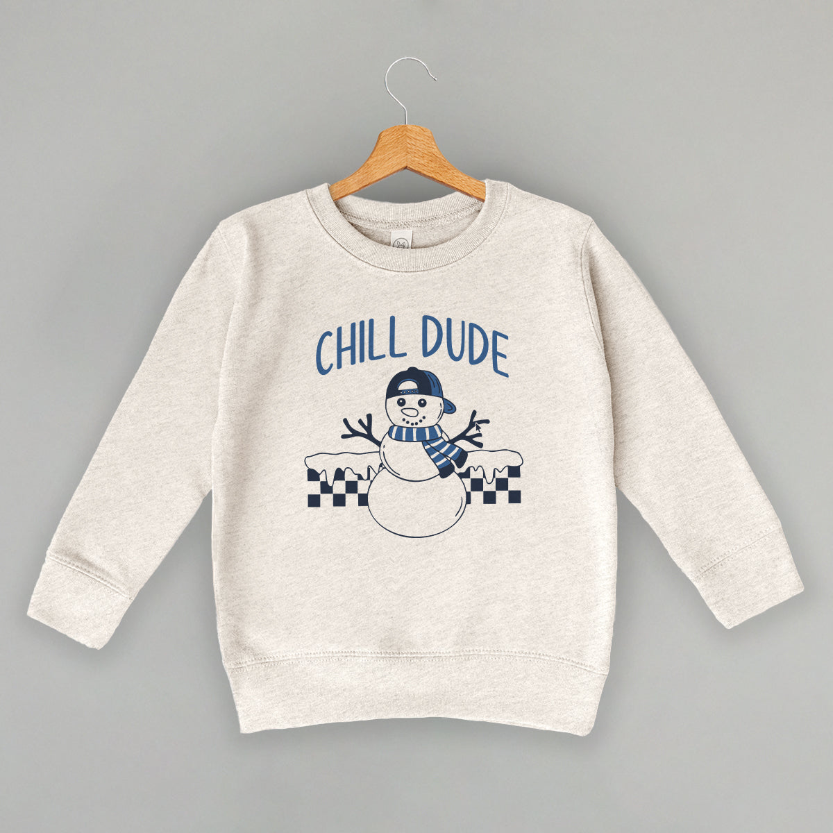Chill Dude Snowman Doodle (Kids) Ivy + Cloth