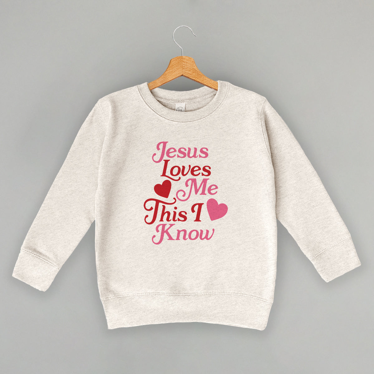 Jesus Loves Me This I Know Hearts (Kids) Ivy + Cloth