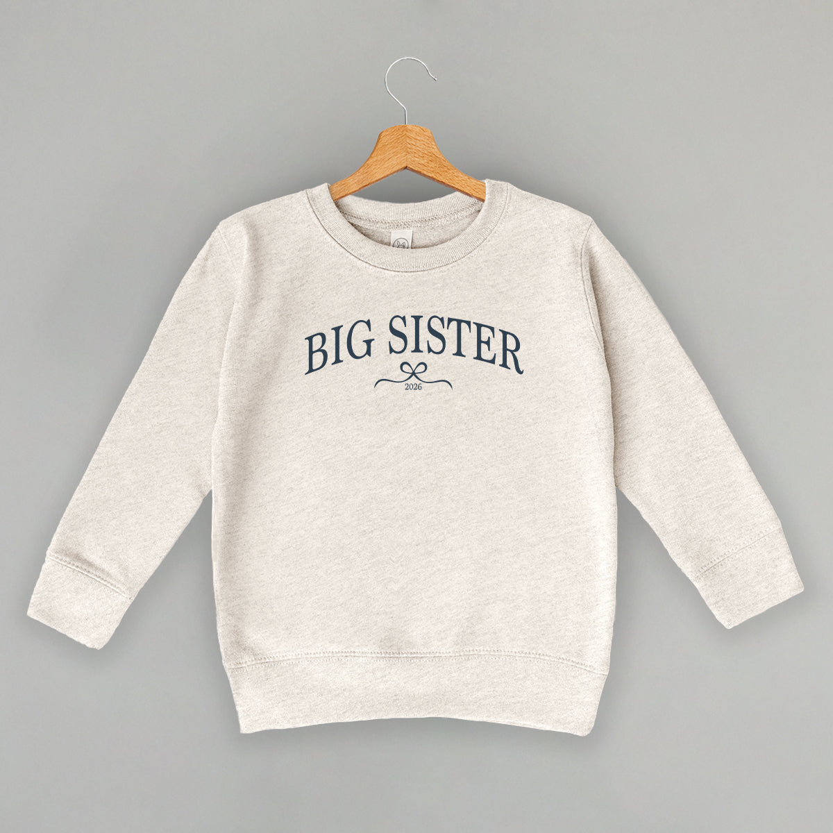 Big Sister 2026 Bow (Kids) Ivy + Cloth