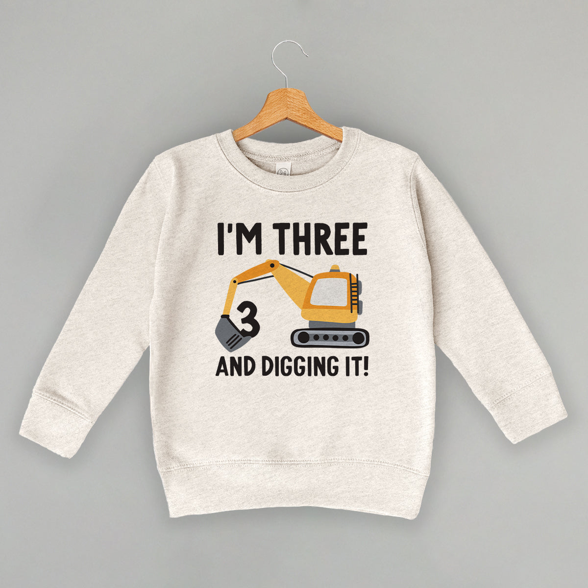 I'm 3 And Digging It (Kids) Ivy + Cloth
