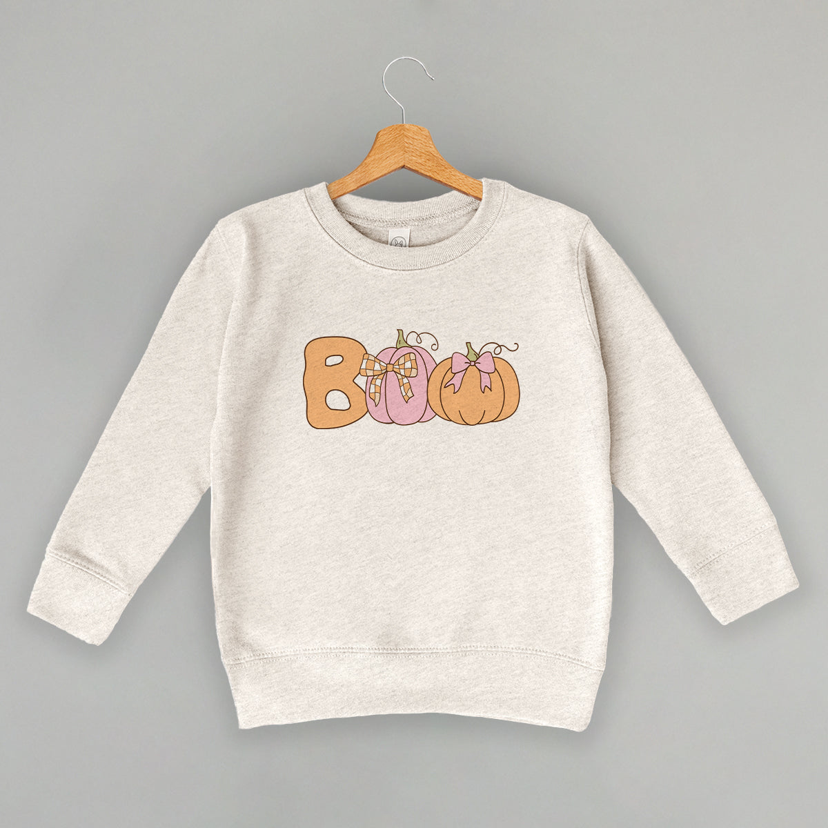 Boo (Pumpkins + Bows) (Kids) Ivy + Cloth