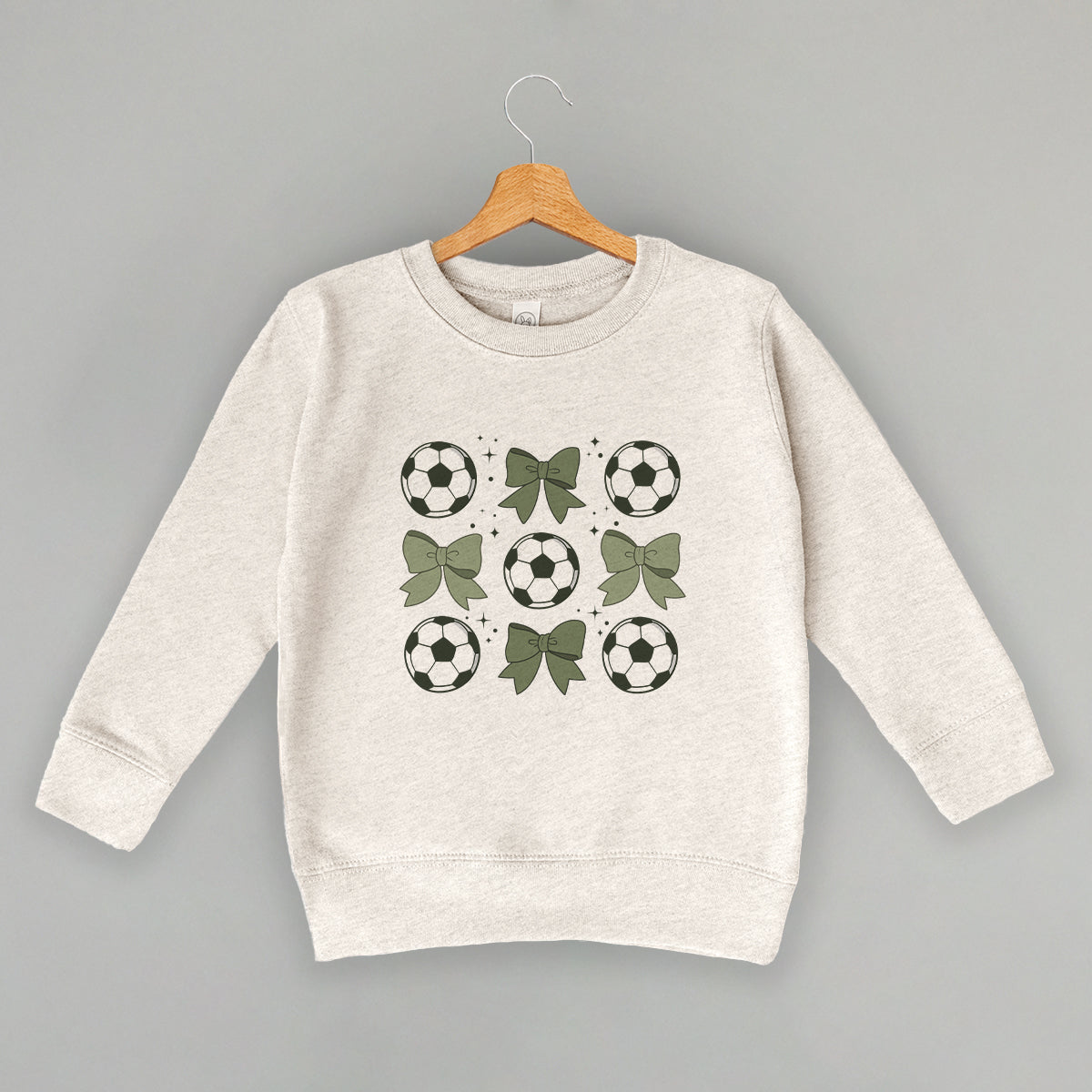 Soccer Balls And Bows (Kids) Ivy + Cloth