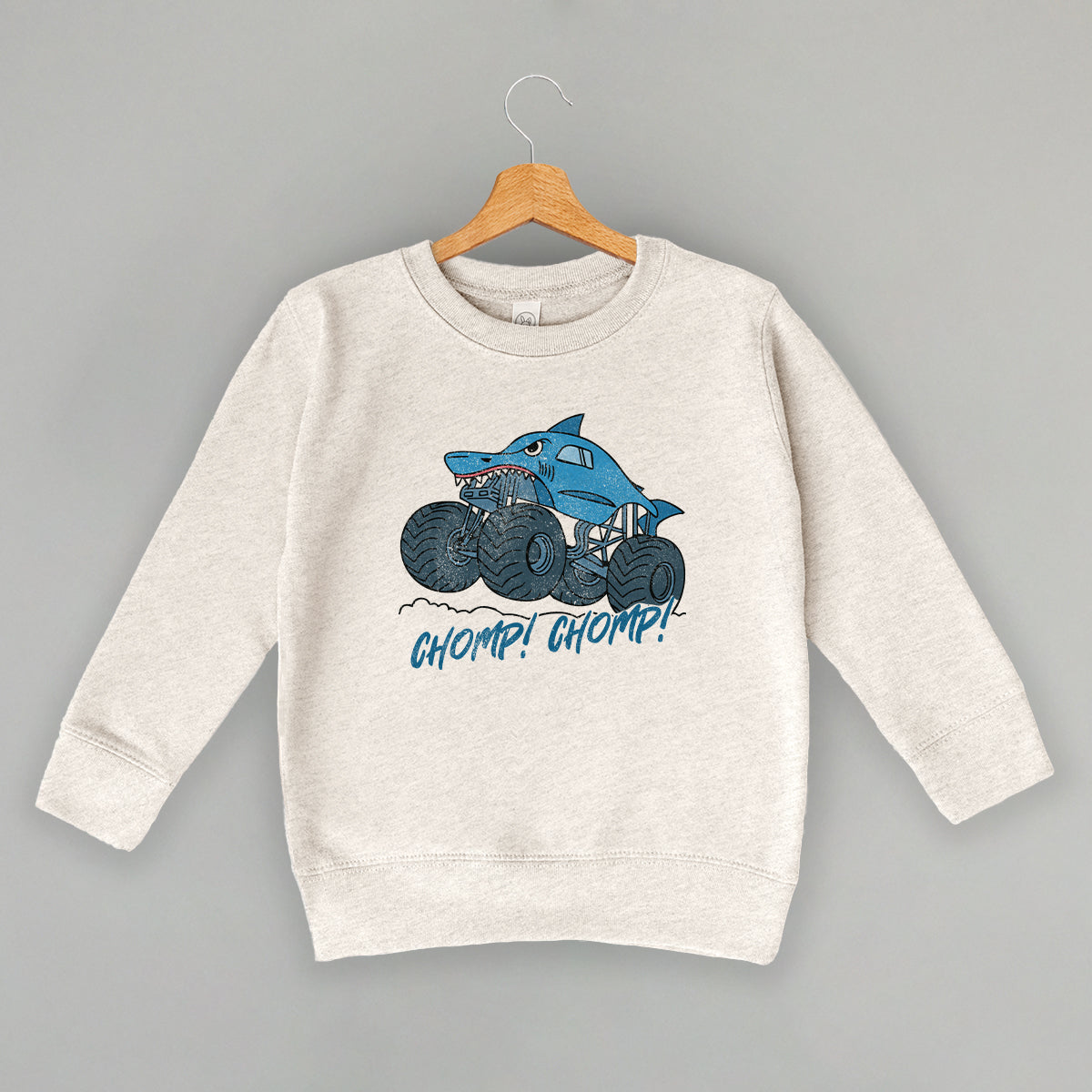 Chomp Chomp Shark Monster Truck (Kids) Ivy + Cloth