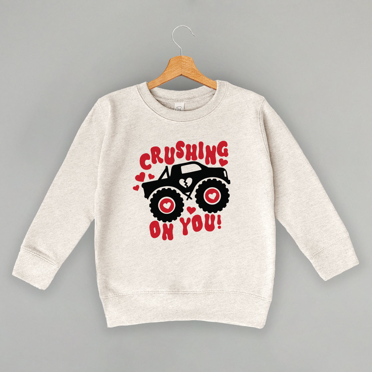 Crushing On You Monster Truck (Kids) Ivy + Cloth