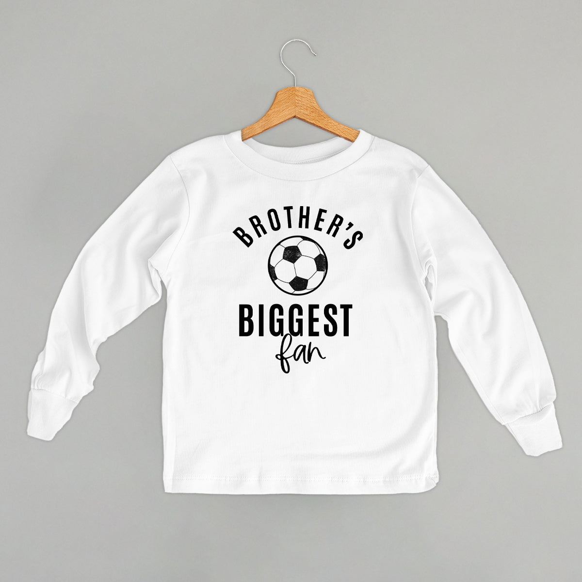 Brother's Biggest Fan Soccer (Kids) Ivy + Cloth