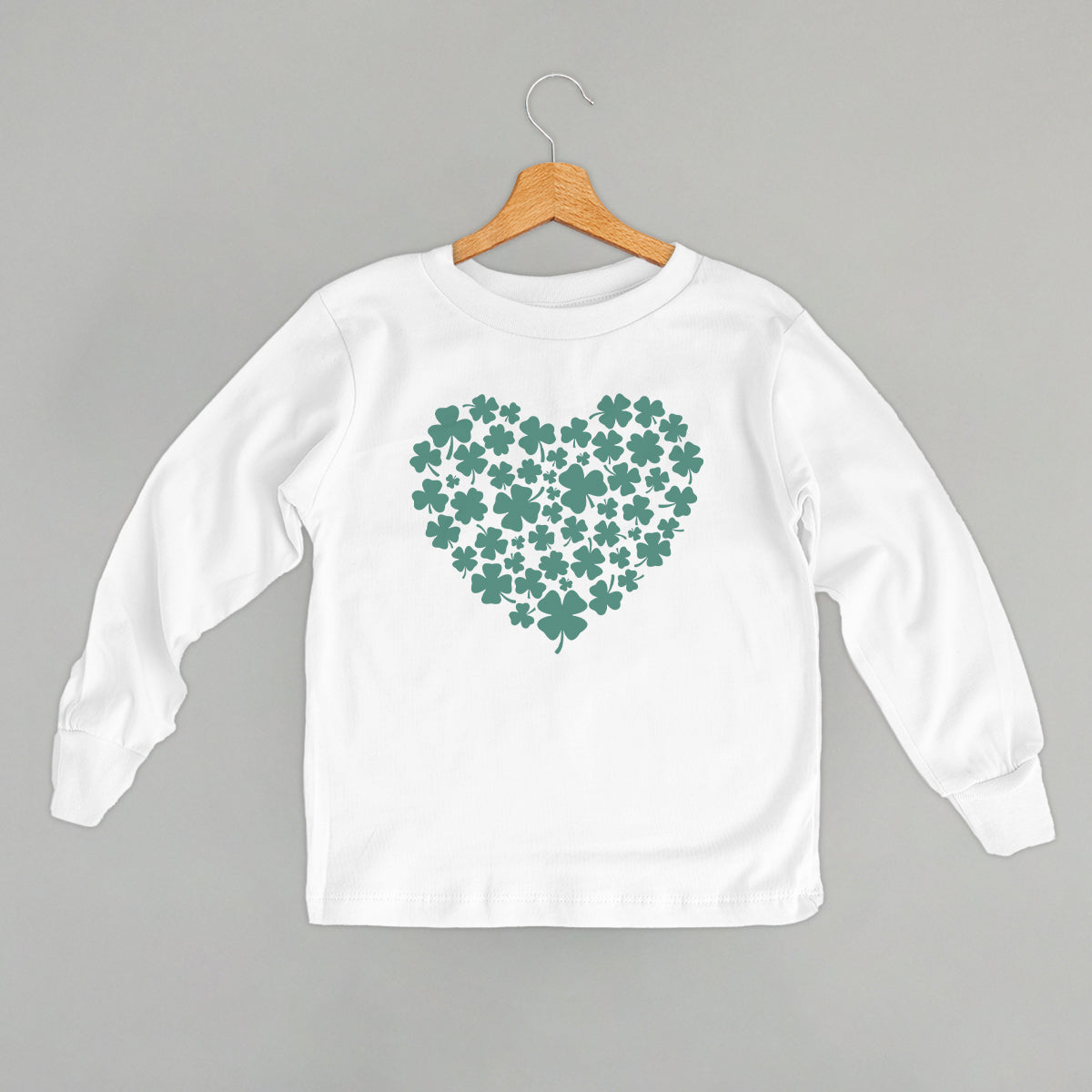 Shamrock Heart (Kids) Ivy + Cloth