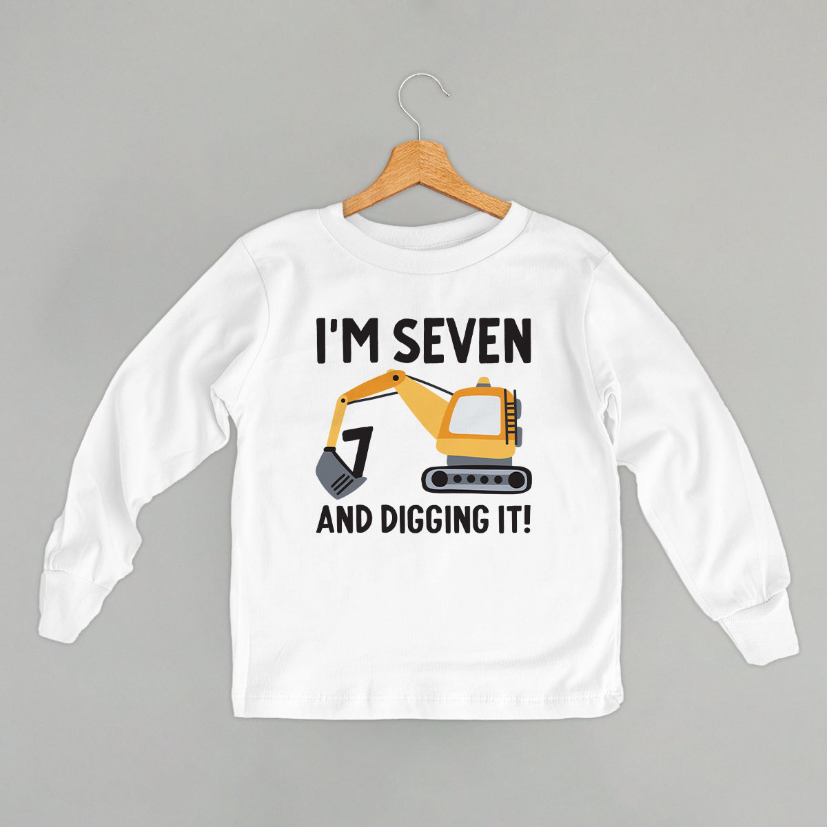 I'm 7 And Digging It (Kids) Ivy + Cloth