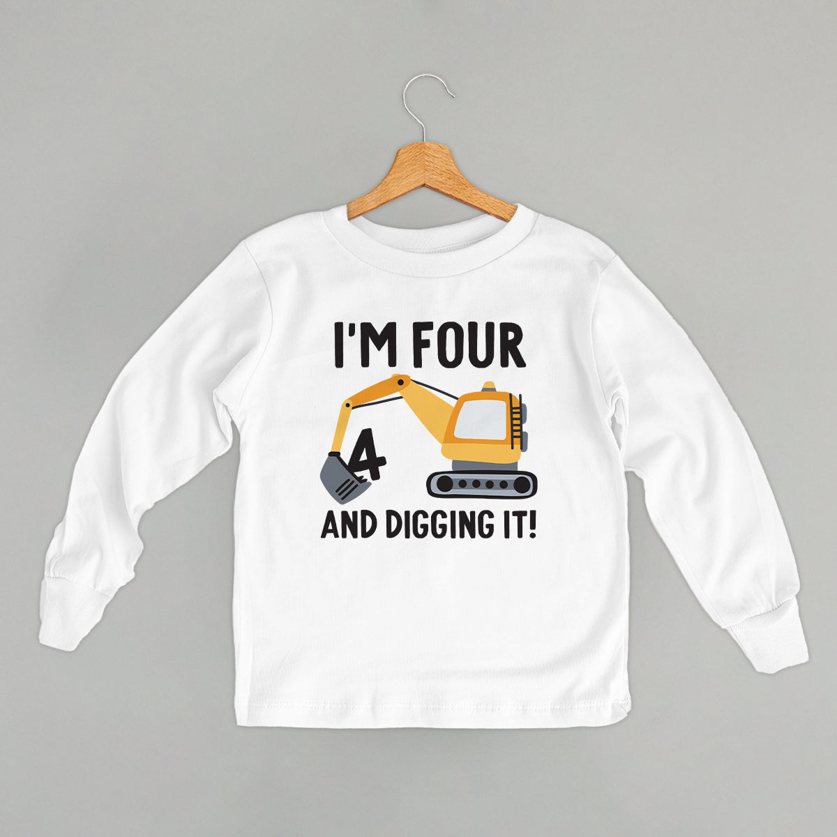I'm 4 And Digging It (Kids) Ivy + Cloth