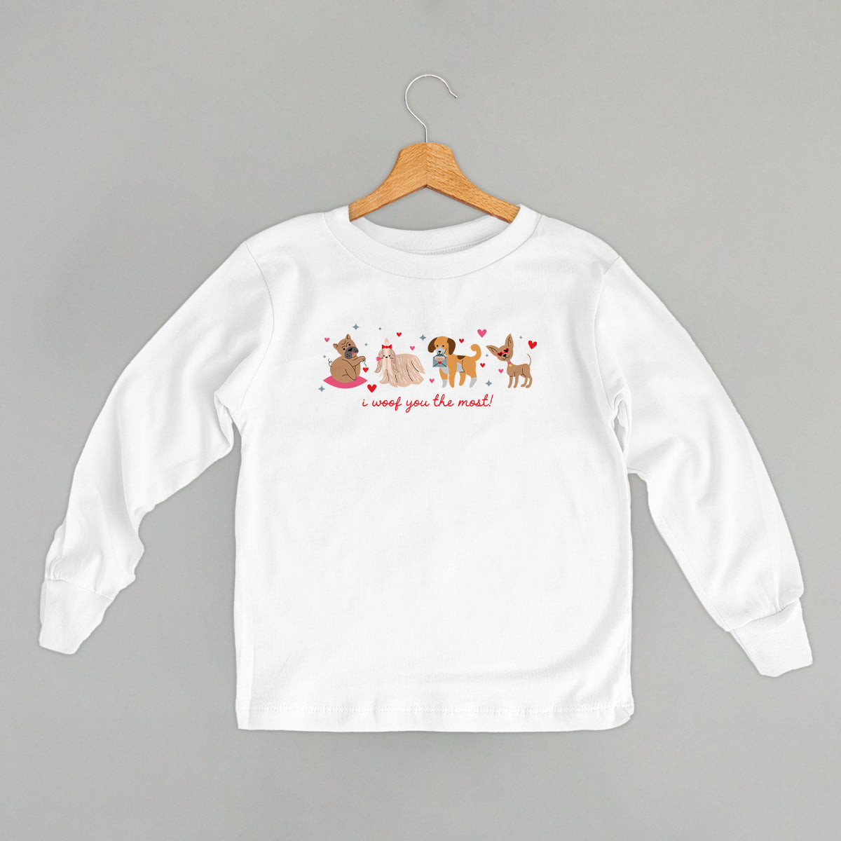 I Woof You The Most Dog Doodles (Kids) Ivy + Cloth