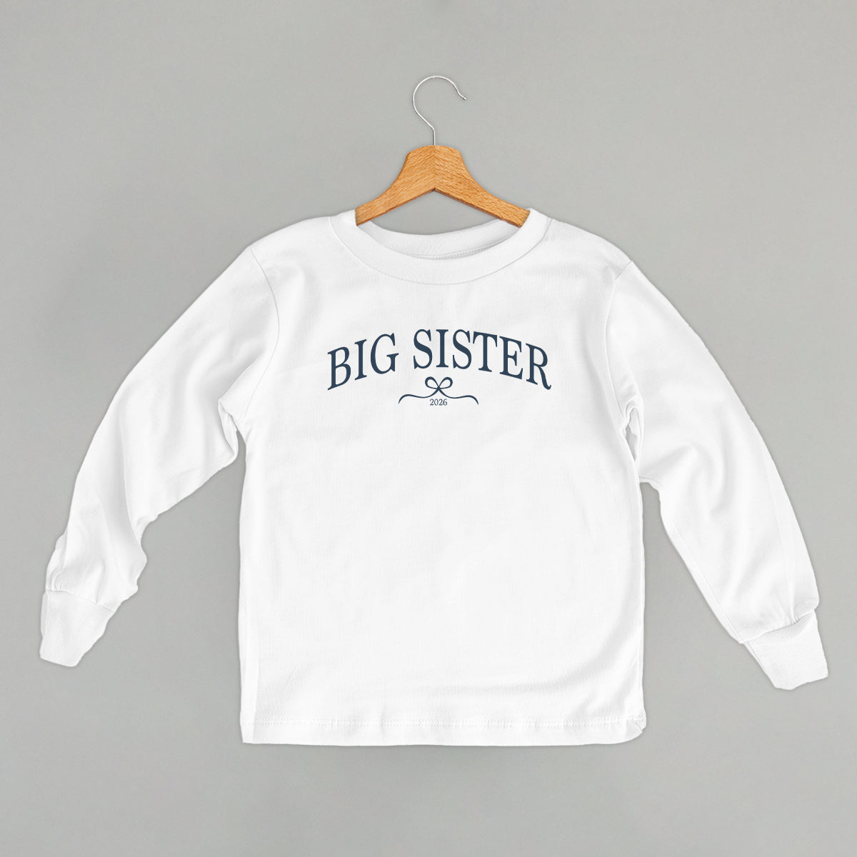 Big Sister 2026 Bow (Kids) Ivy + Cloth