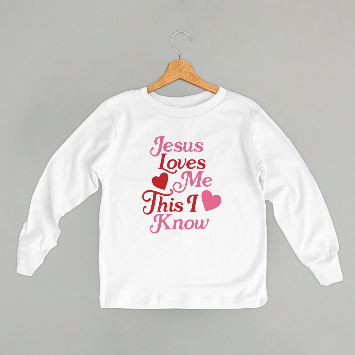 Jesus Loves Me This I Know Hearts (Kids) Ivy + Cloth