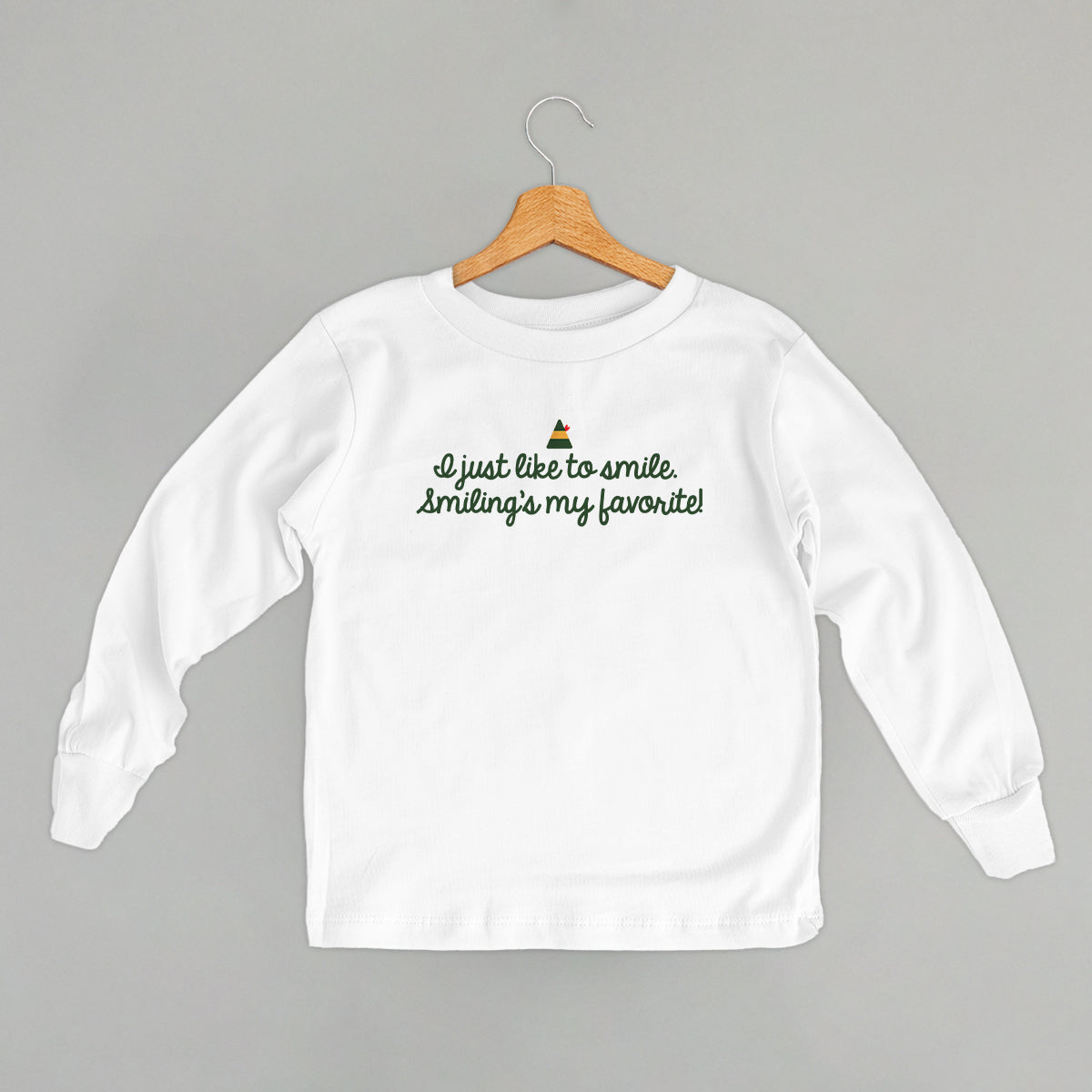 I Like Smiling Script (Kids) Ivy + Cloth