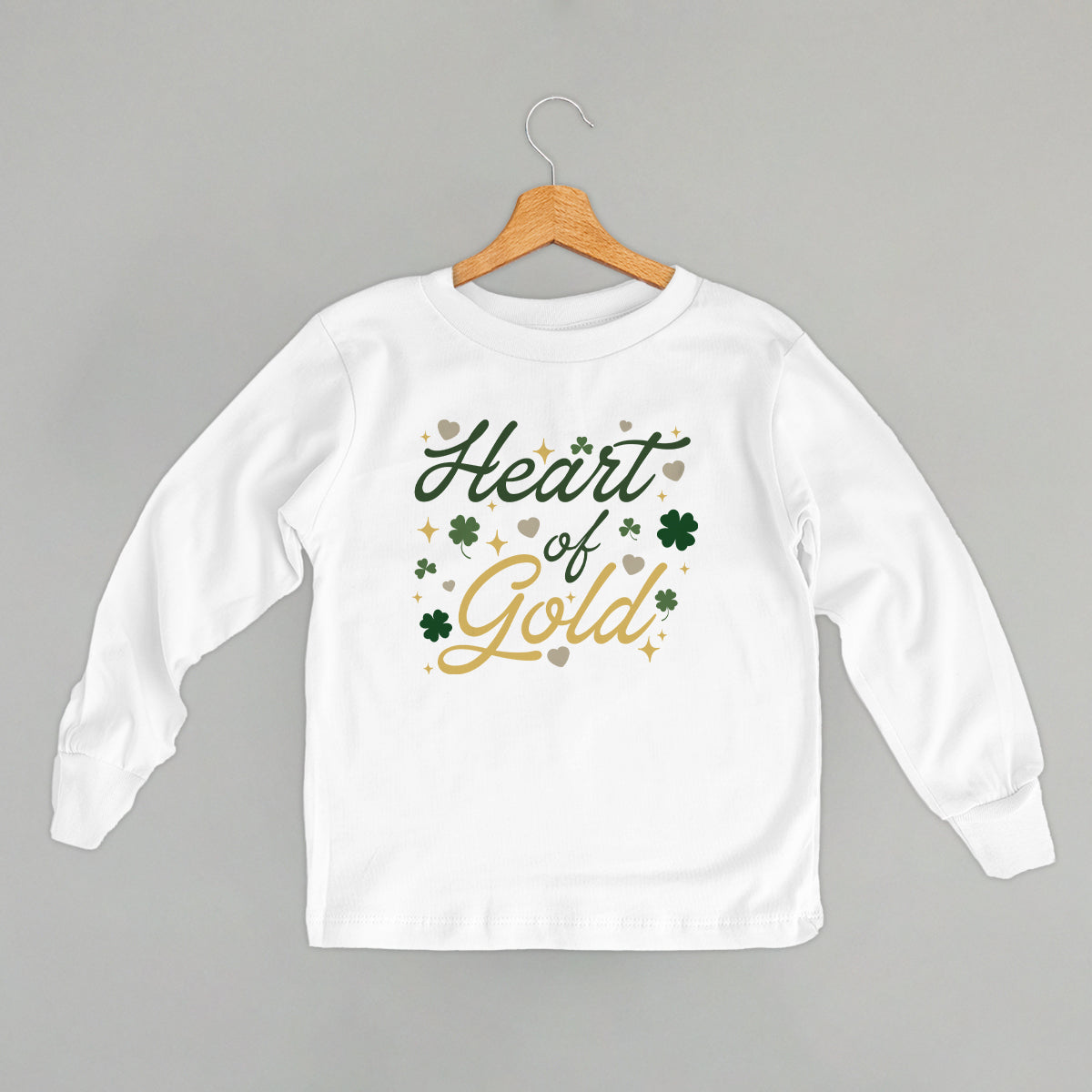 Heart Of Gold Script + Doodles (Kids) Ivy + Cloth
