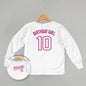 Birthday Girl Varsity #10 (Kids Back Print) Ivy + Cloth