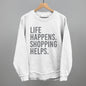 Life Happens. Shopping Helps. Ivy + Cloth