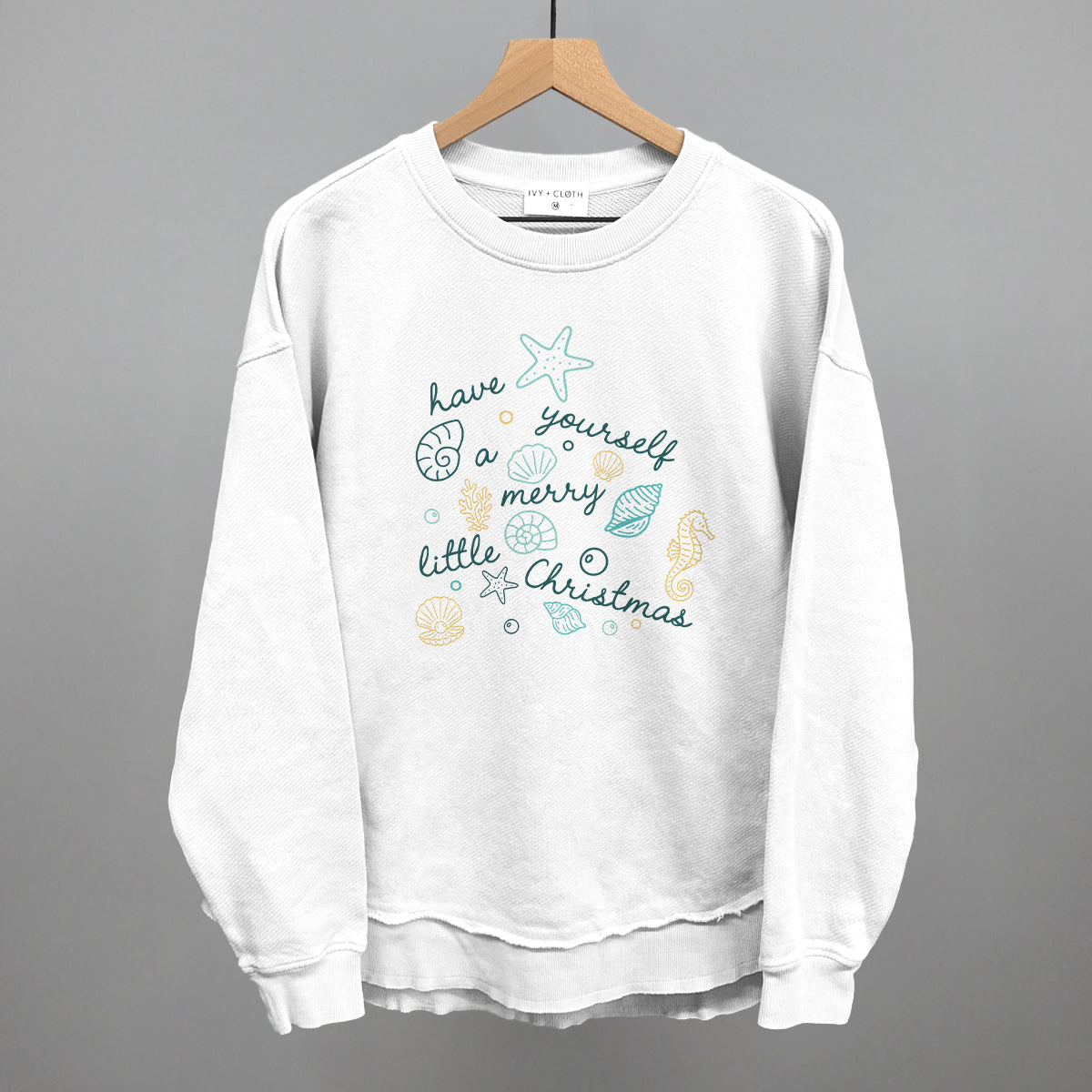 Have Yourself A Merry Little Christmas Beachy Ivy + Cloth