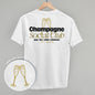 Champagne Social Club (Back Print) Ivy + Cloth
