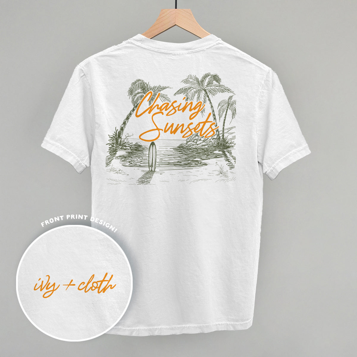 Chasing Sunsets (Back Print) Ivy + Cloth
