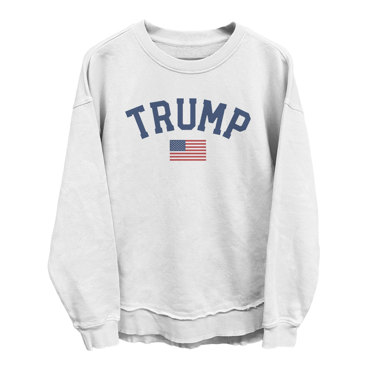 Trump American Flag 2024 (Front) Shield Republic