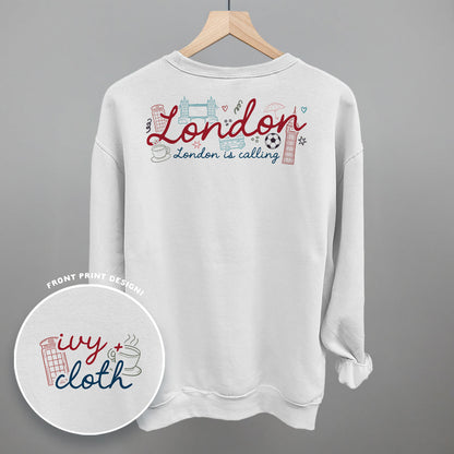 London Doodles (Back Print) Ivy + Cloth