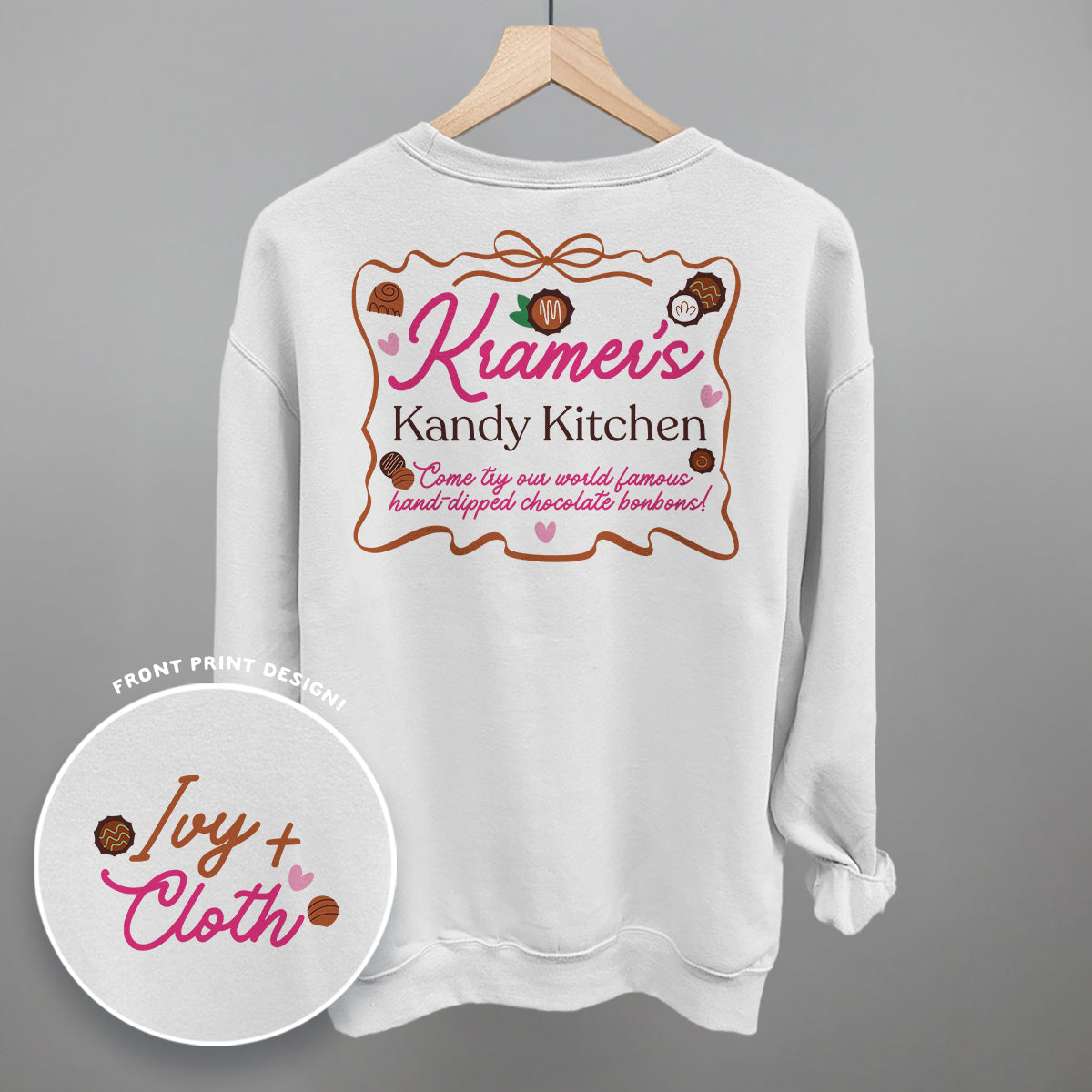Kramer's Kandy Kitchen (Back Print) Ivy + Cloth