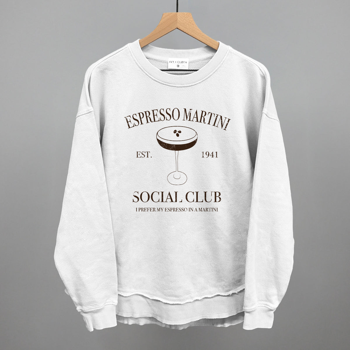Espresso Martini Social Club Ivy + Cloth