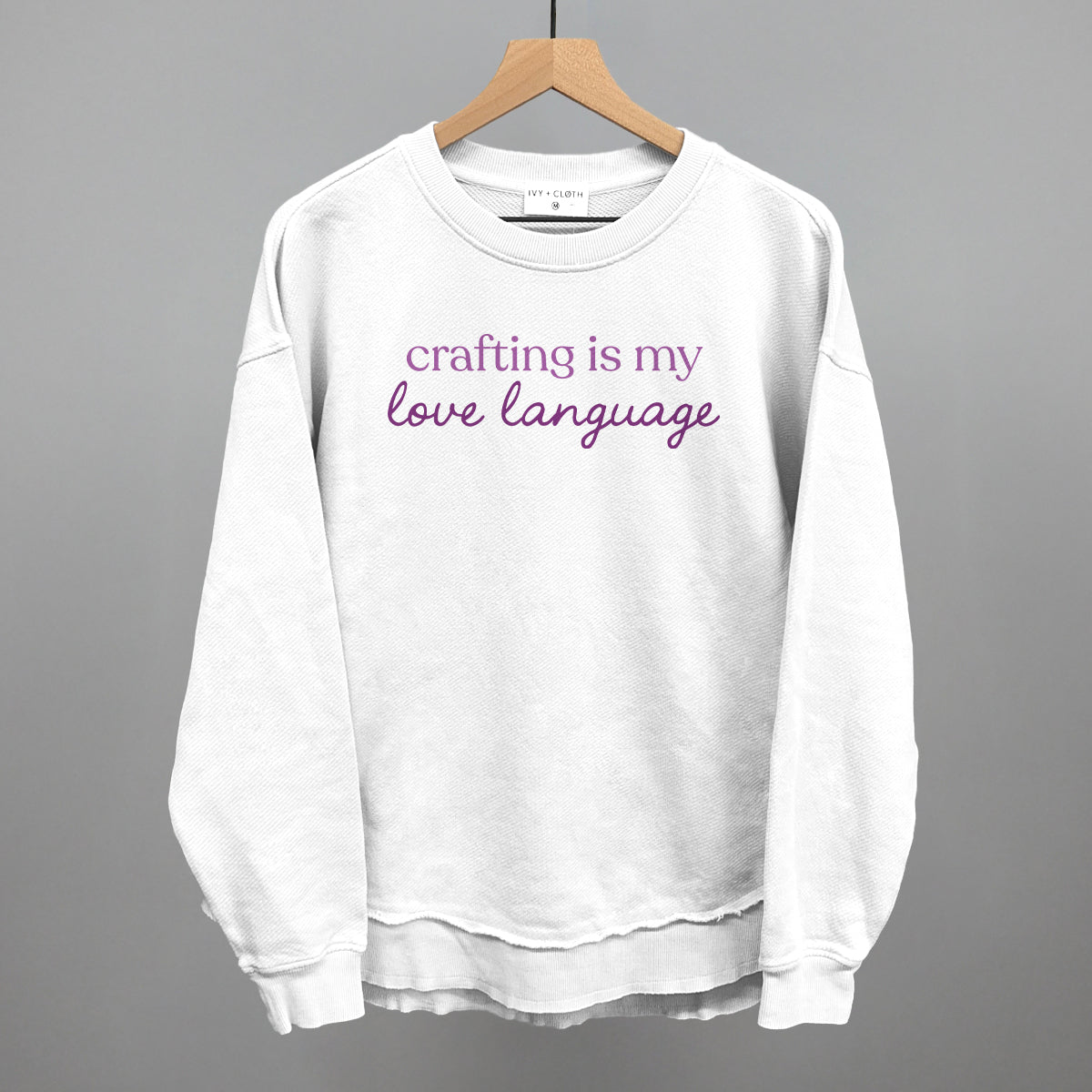 Crafting Is My Love Language Ivy + Cloth