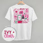 Jesus Is The Reason Pink Doodles (Back Print) Ivy + Cloth