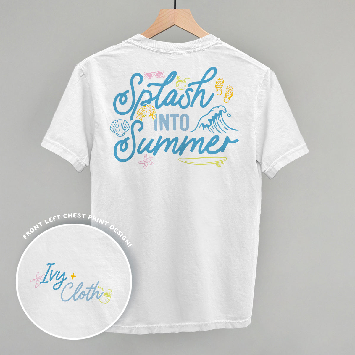 Splash Into Summer (Back Print) Ivy + Cloth